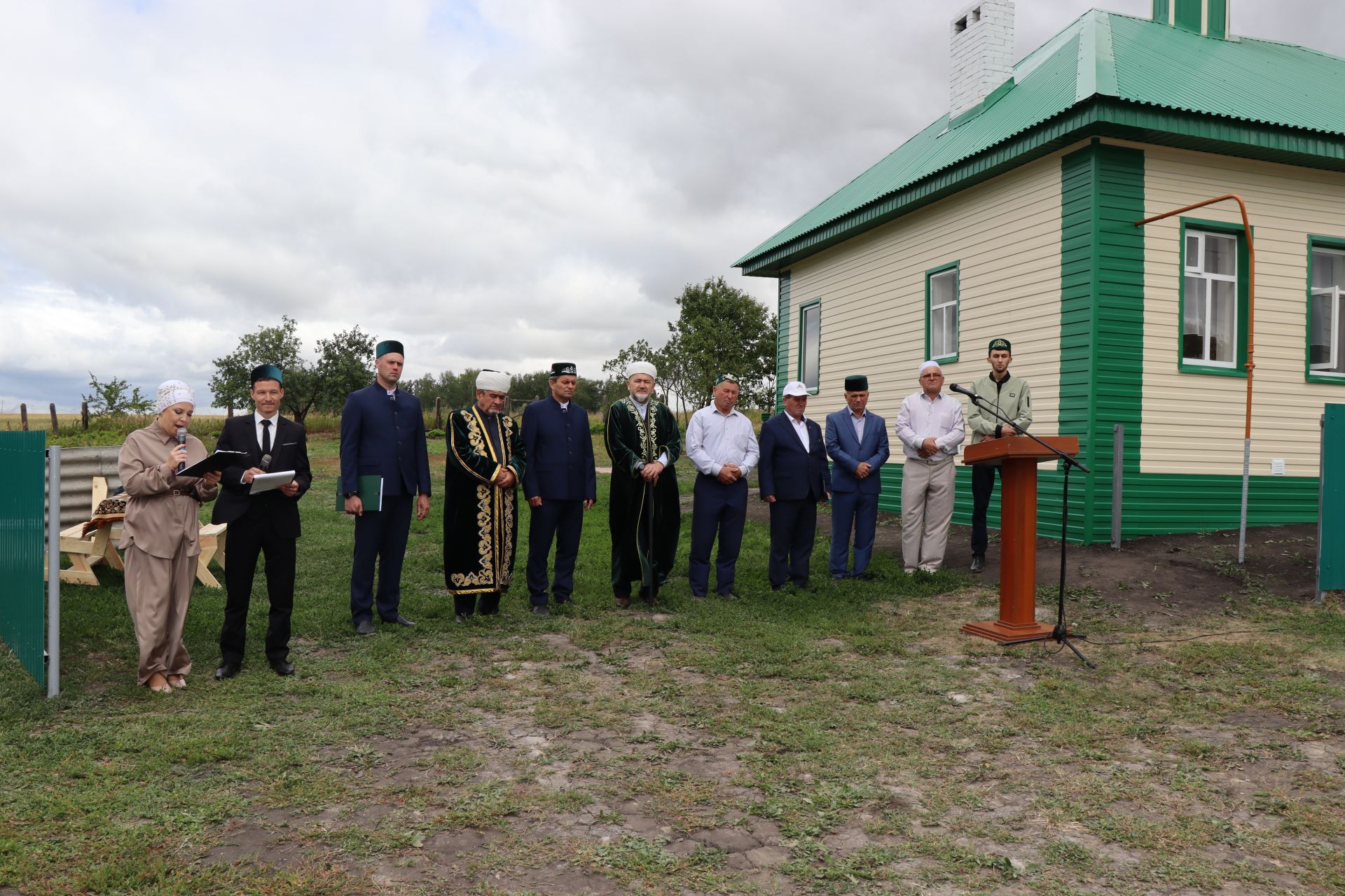 Открытие мечети "Гельсәйран" в селе Новое Чекурское