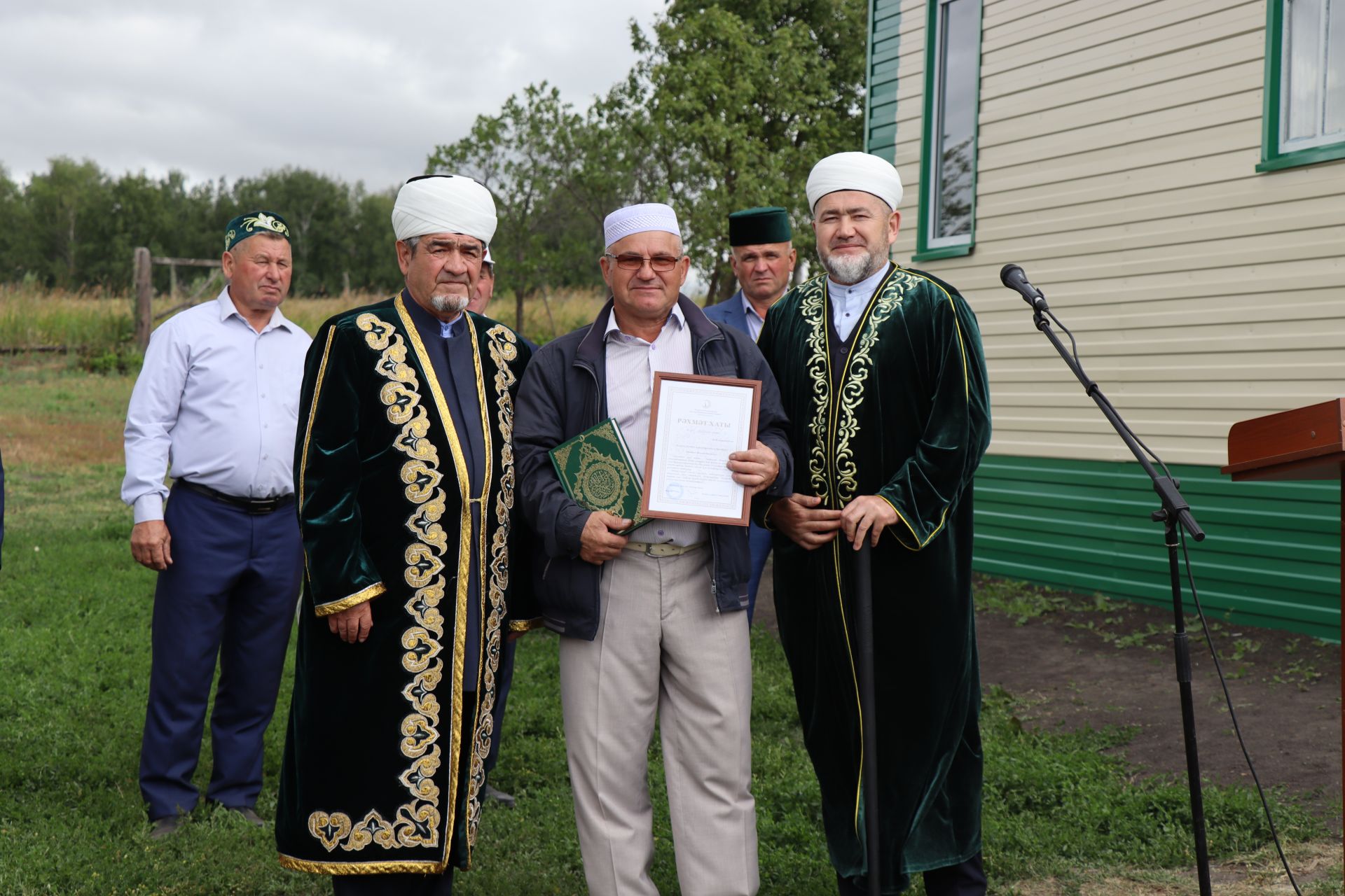 Открытие мечети "Гельсәйран" в селе Новое Чекурское