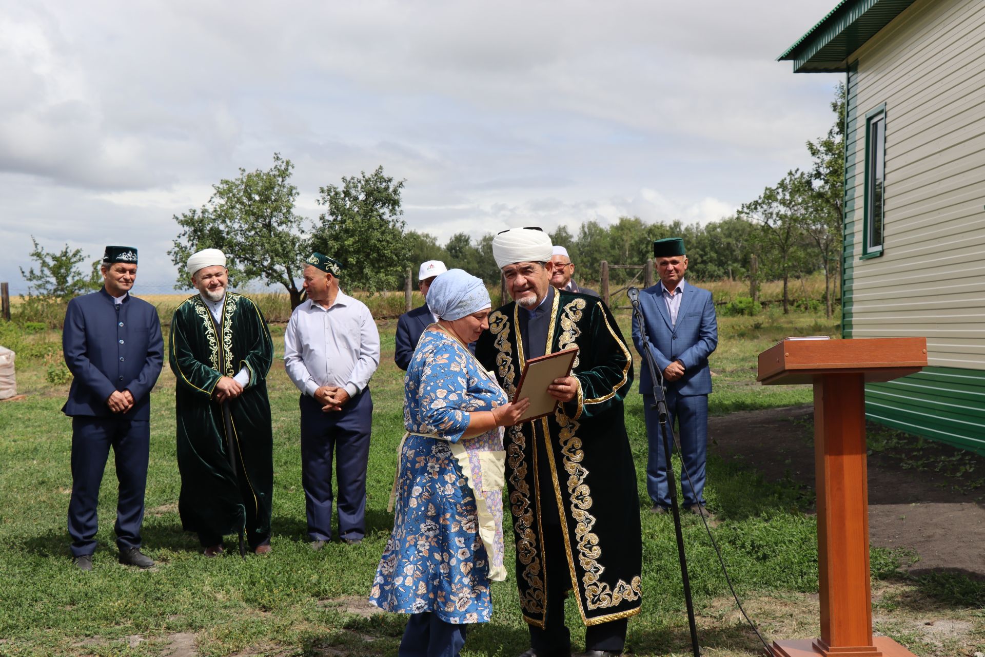 Открытие мечети "Гельсәйран" в селе Новое Чекурское