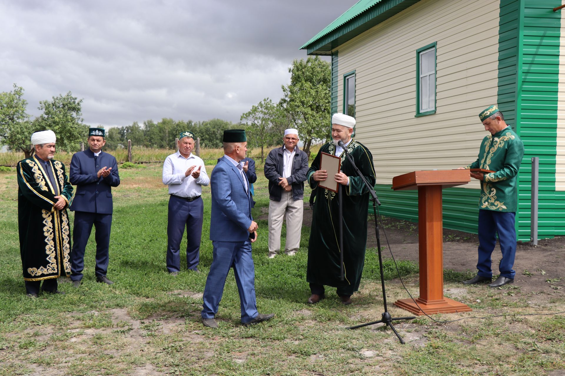 Открытие мечети "Гельсәйран" в селе Новое Чекурское