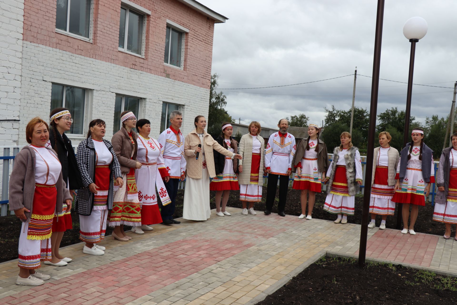 Открытие парка в селе Большая Акса Дрожжановского района -2023