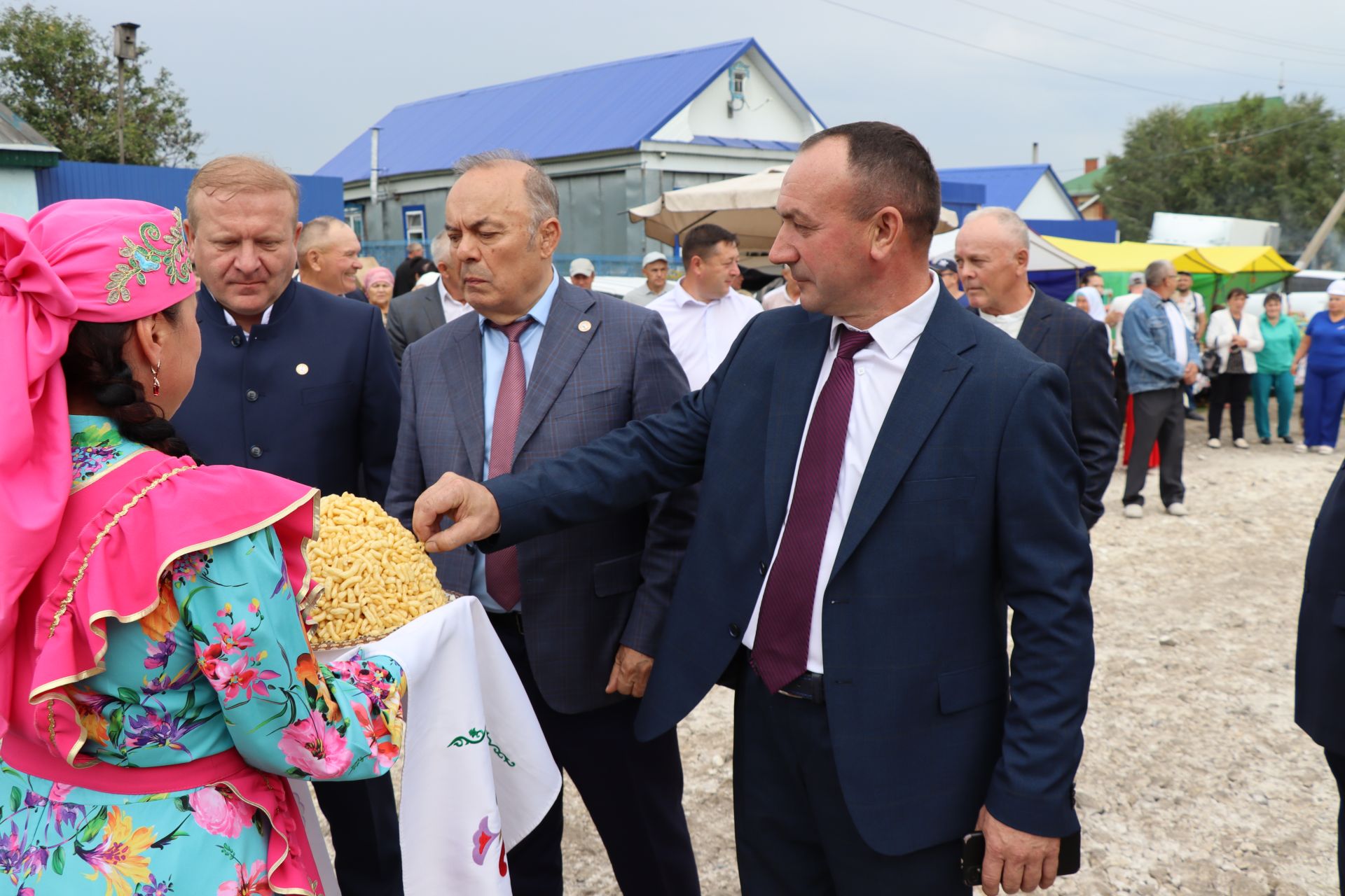 Открытие нового здания Старокакерлинского сельского поселения и парка "Ялкын"-2024