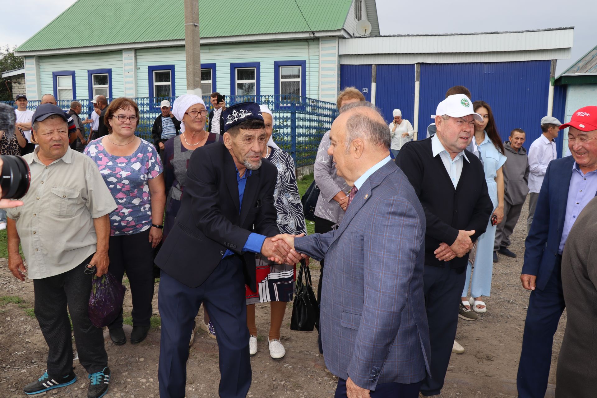 Открытие нового здания Старокакерлинского сельского поселения и парка "Ялкын"-2024