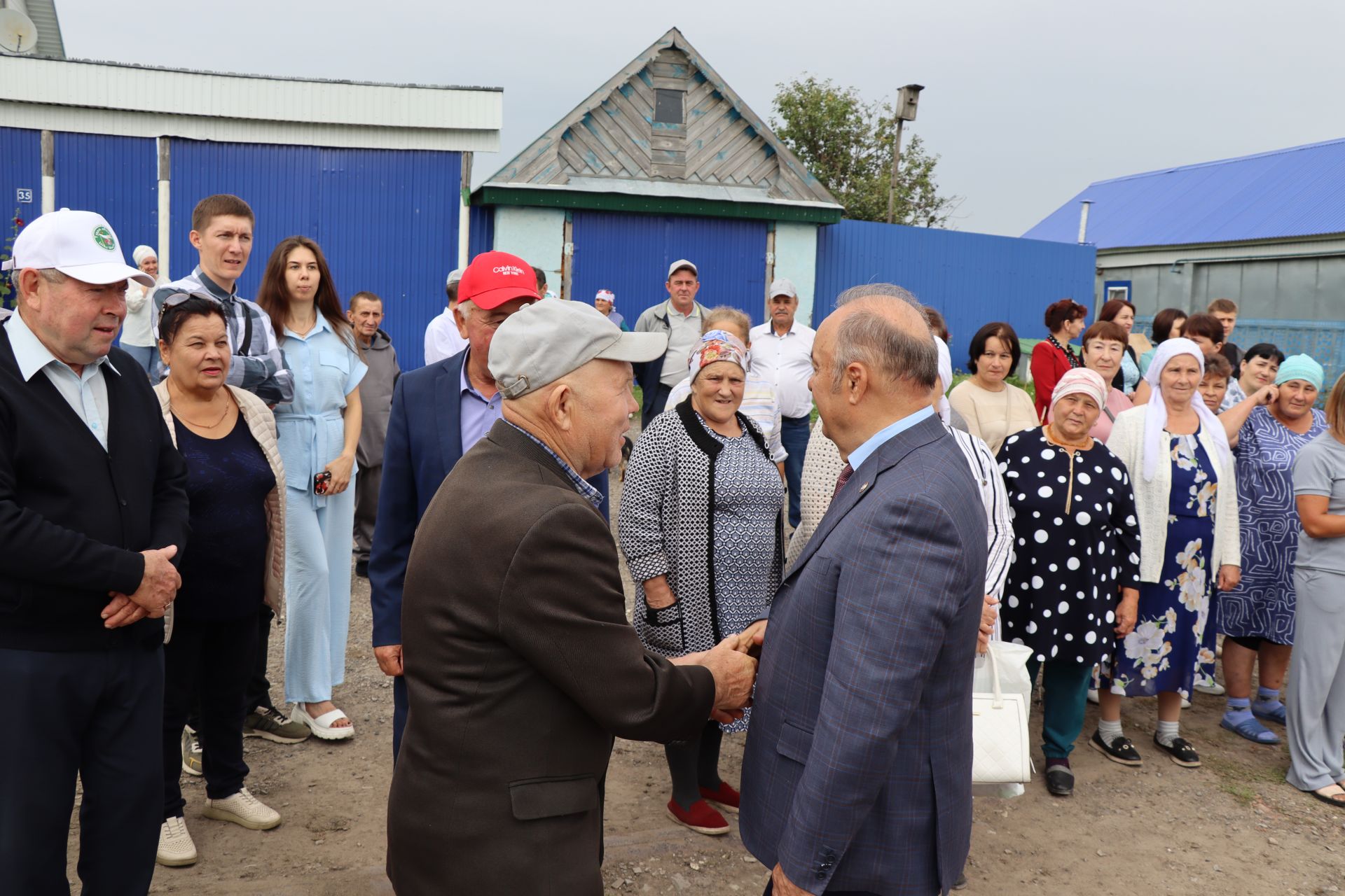 Открытие нового здания Старокакерлинского сельского поселения и парка "Ялкын"-2024