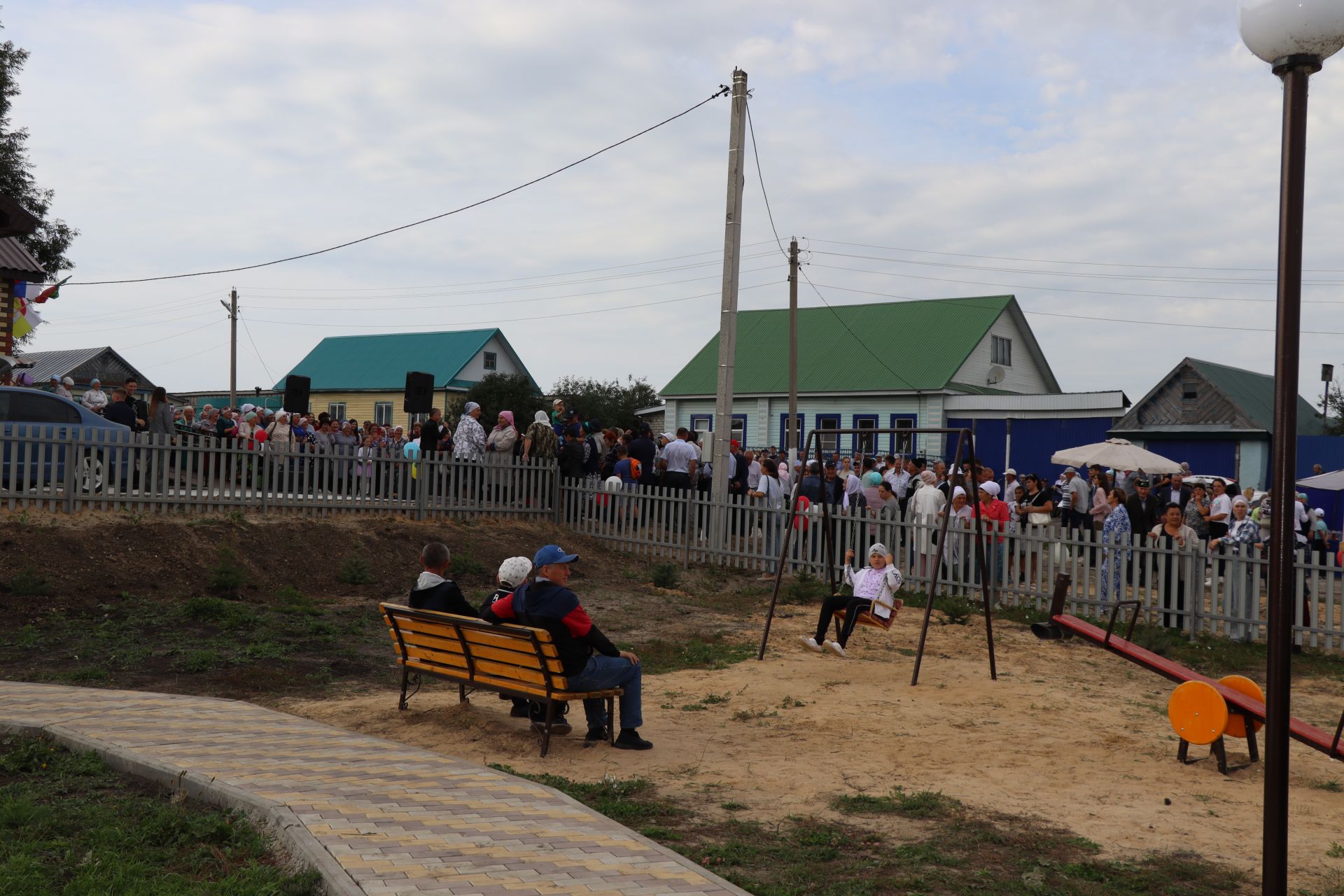 Открытие нового здания Старокакерлинского сельского поселения и парка "Ялкын"-2024