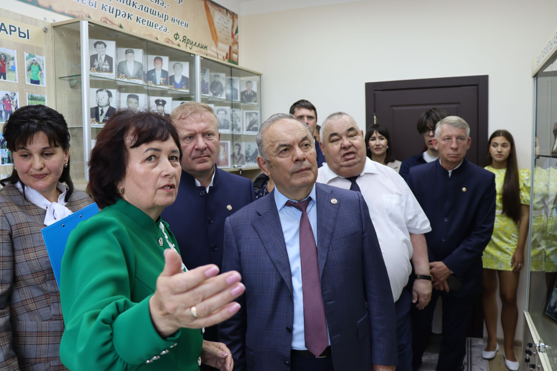 Открытие модельной библиотеки в селе Малая Цильна Дрожжановского района РТ -2024