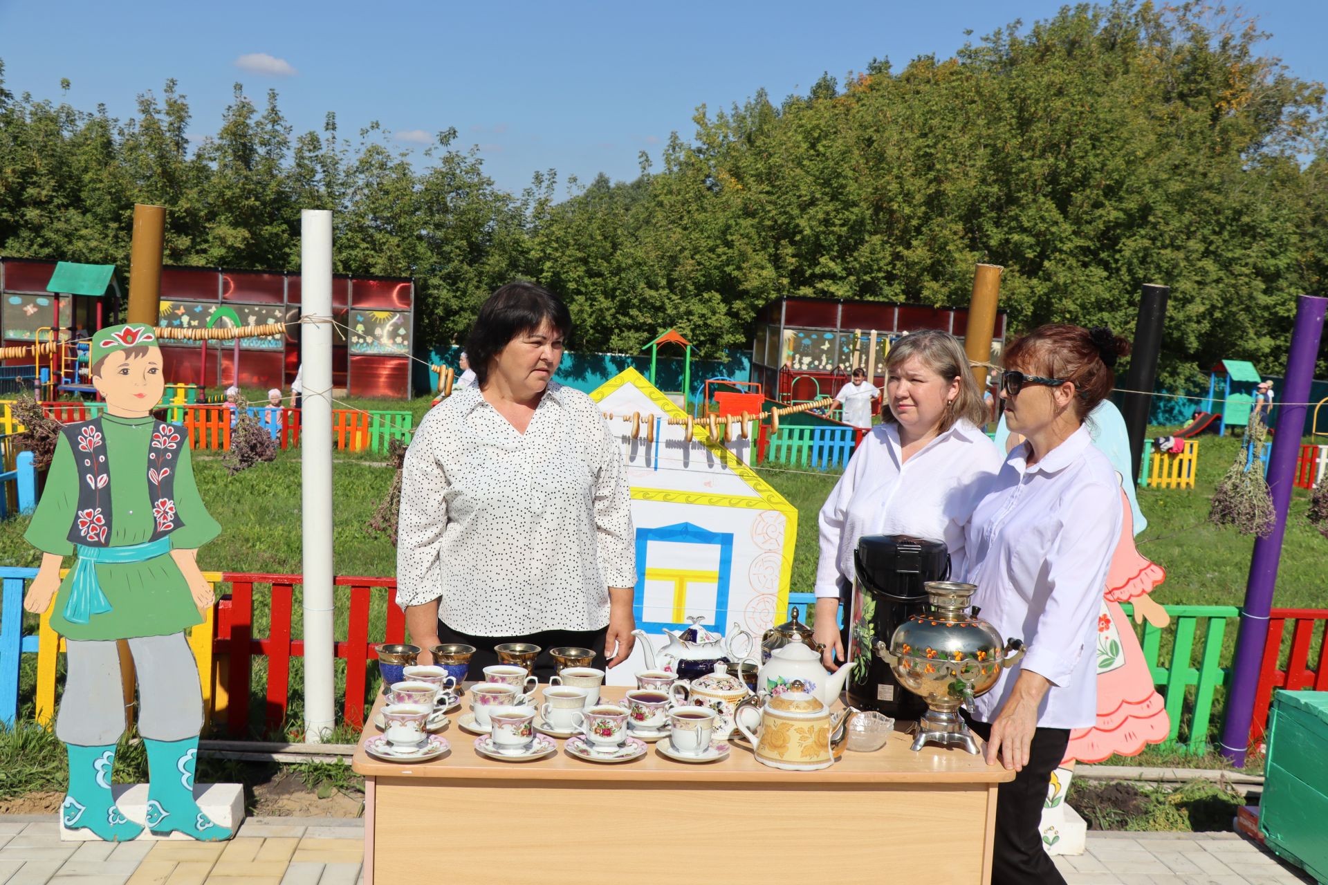 Открытие детсадов в селе Старое Дрожжаное и Большая Акса в Дрожжановском районе-2024