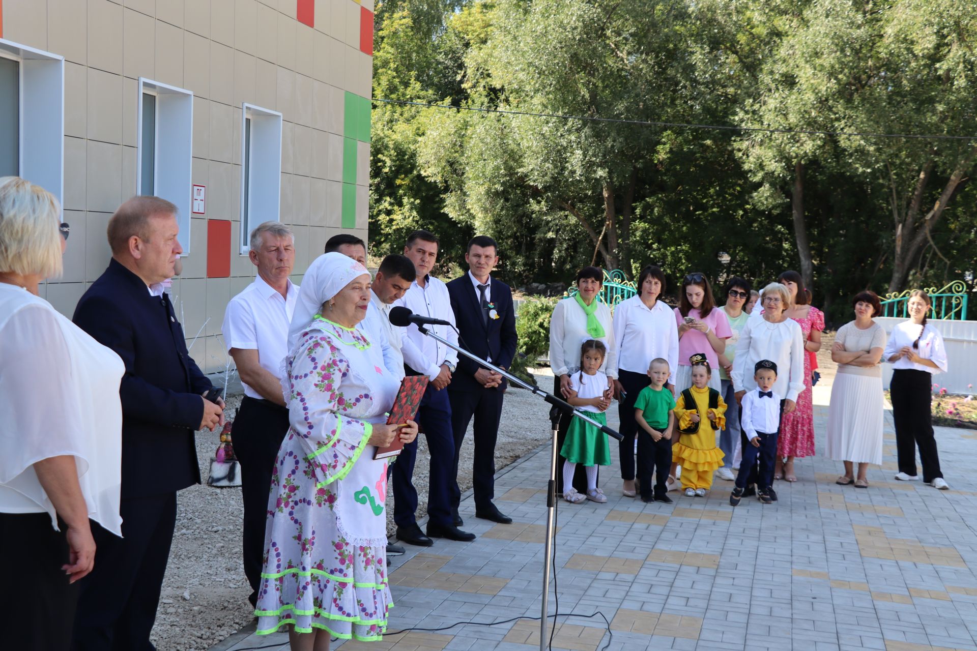 Открытие детсадов в селе Старое Дрожжаное и Большая Акса в Дрожжановском районе-2024