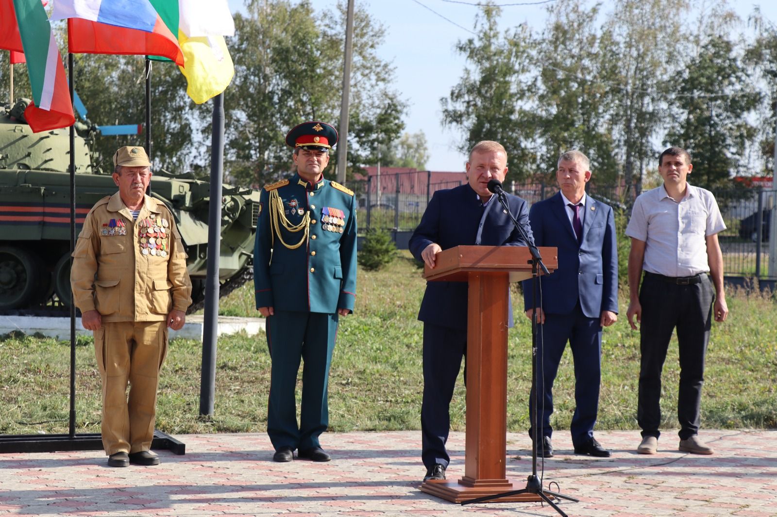 День танкиста в Дрожжановском районе РТ -2024