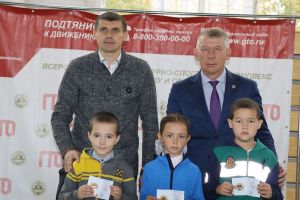 В Дрожжановском районе состоялось награждение самых юных обладателей золотых знаков отличия ГТО