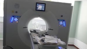 В Дрожжановской ЦРБ завершили монтаж компьютерного томографа