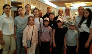 Многодетные семьи Дрожжановского района побывали в Казани в цирковом представлении