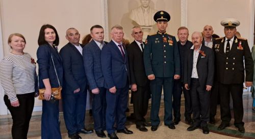 Делегация Дрожжановского района РТ принимает участие на мероприятии ко Дню Победы в Казани