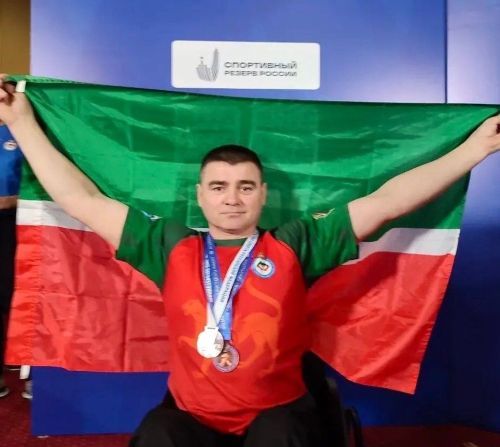 Спортсмен из Дрожжановского района занял призовое место на Чемпионате России по армрестлингу