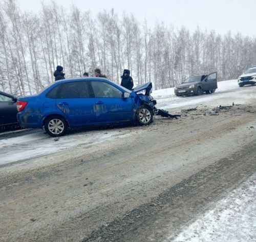 В Дрожжановском районе три человека, включая ребенка, пострадали в ДТП