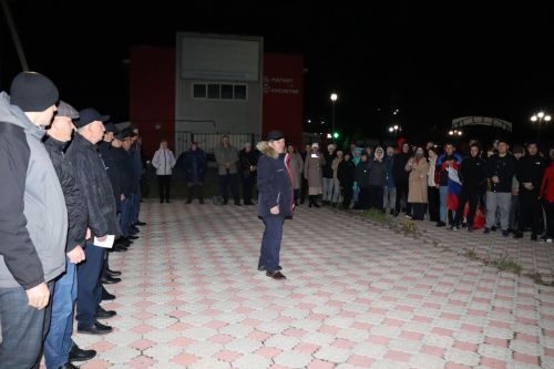 Первые призывники из Дрожжановского района РТ отправились служить