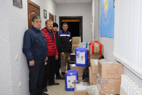 Из Дрожжановского района РТ очередной гуманитарный груз отправился в зону СВО