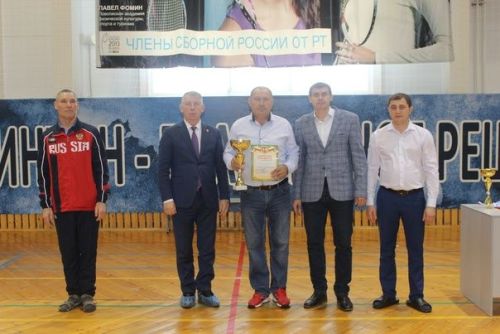 В Дрожжановском районе РТ прошли состязания по настольному теннису