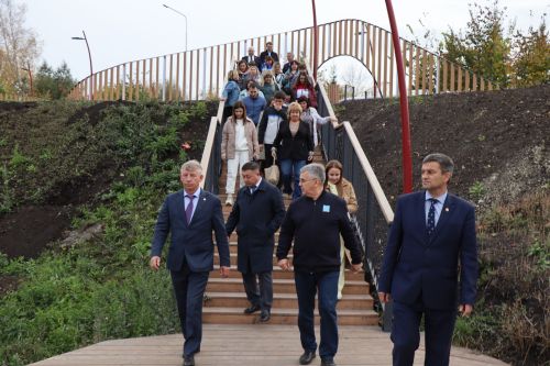Дрожжановский район РТ посетили глава Засвияжского района города Ульяновска Наиль Юмакулов и его команда