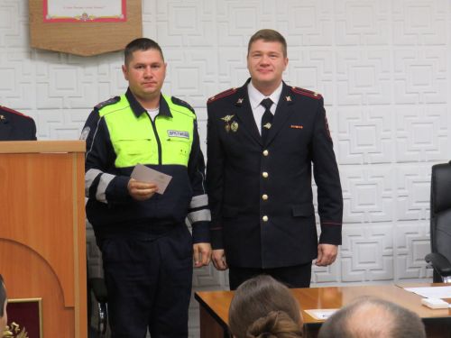 В дрожжановском отделе полиции наградили лучших сотрудников