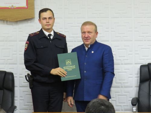 В дрожжановском отделе полиции наградили лучших сотрудников