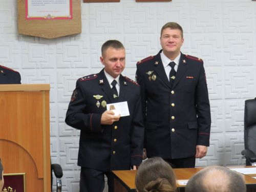 В дрожжановском отделе полиции наградили лучших сотрудников