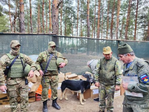 Ветераны боевых действий отвезли очередной гуманитарный груз для военнослужащих