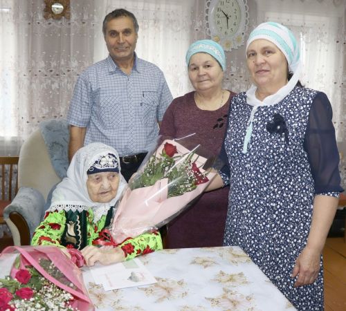 Долгожительница из села Большая Цильна Дрожжановского района РТ работала на шахте