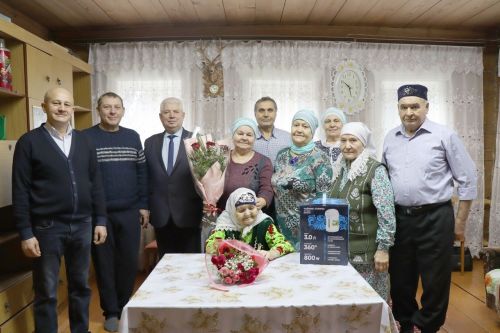 Долгожительница из села Большая Цильна Дрожжановского района РТ работала на шахте