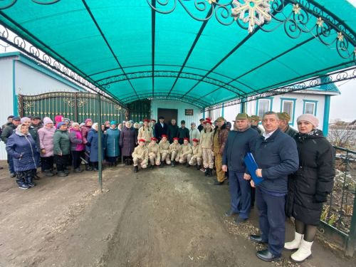 В селе Нижние Каракитяны Дрожжановского района РТ почтили память Айдара Газимова