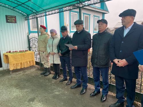 В селе Нижние Каракитяны Дрожжановского района РТ почтили память Айдара Газимова