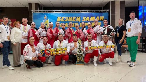 В фестивале «Наше время — Безнең заман» дрожжановцы заняли 2 место