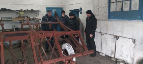 Чүпрәледә техника кышкы саклауга куелды