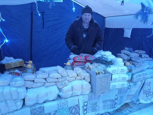 Дрожжановцы представляют предновогоднюю сельхозярмарку жителям Казани