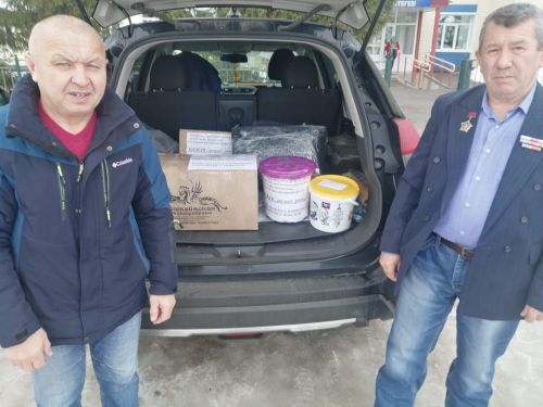 Родственники погибшего Андрея Годунова в Дрожжановском районе РТ собрали гумпомощь для бойцов СВО