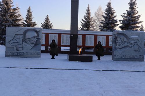 В Дрожжановском районе РТ отдали дань памяти Героям Отечества