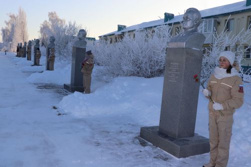 В Дрожжановском районе РТ отдали дань памяти Героям Отечества