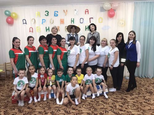 В детском саду «Солнышко» прошел КВН по ПДД «Азбука дорожного движения»