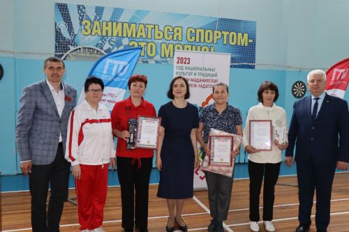 Около 50-ти жителей Дрожжановского района приняли участие в Спартакиаде пенсионеров