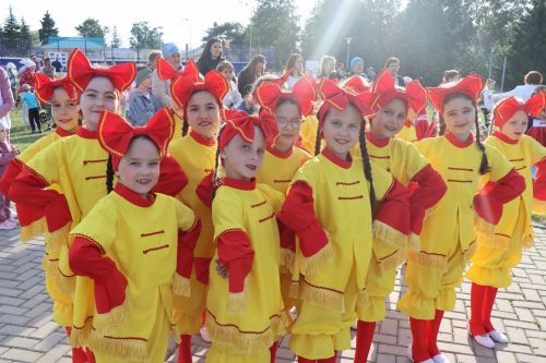 В День защиты детей в Дрожжаном состоялась игровая развлекательная программа – «Праздник детства»