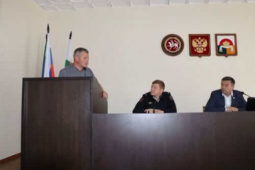 В Дрожжановском районе состоялась заседание комиссии по БДД