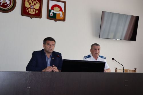 В Дрожжаном прошло заседание КЧС по ситуации с африканской чумой свиней