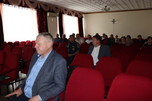 В Дрожжаном прошло заседание КЧС по ситуации с африканской чумой свиней