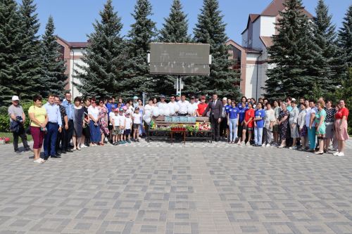 Чүпрәле районы «Донбасста сугыш корбаннары булган балаларны искә алу көне» истәлекле акциясенә кушылды.
