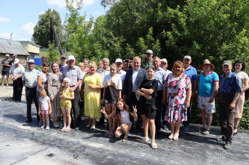 В селе Городище Дрожжановского района открыли мост после ремонта