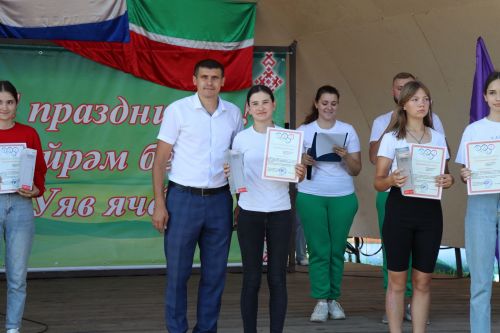 Дрожжановцы отметили Всероссийский день физкультурника