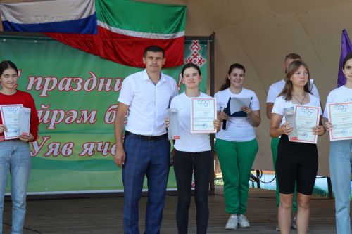 Дрожжановцы отметили Всероссийский день физкультурника
