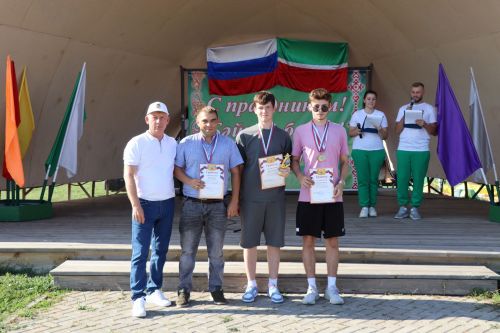 Дрожжановцы отметили Всероссийский день физкультурника