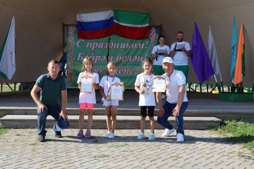 Дрожжановцы отметили Всероссийский день физкультурника