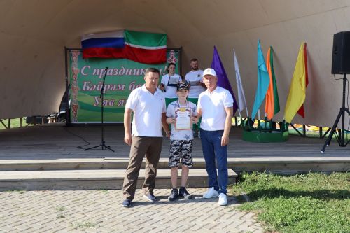 Дрожжановцы отметили Всероссийский день физкультурника